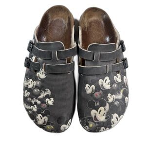Birkenstock Boston Disney Mickey Mouse Clogs Womens US 8 EU 39 Slip On Birki's